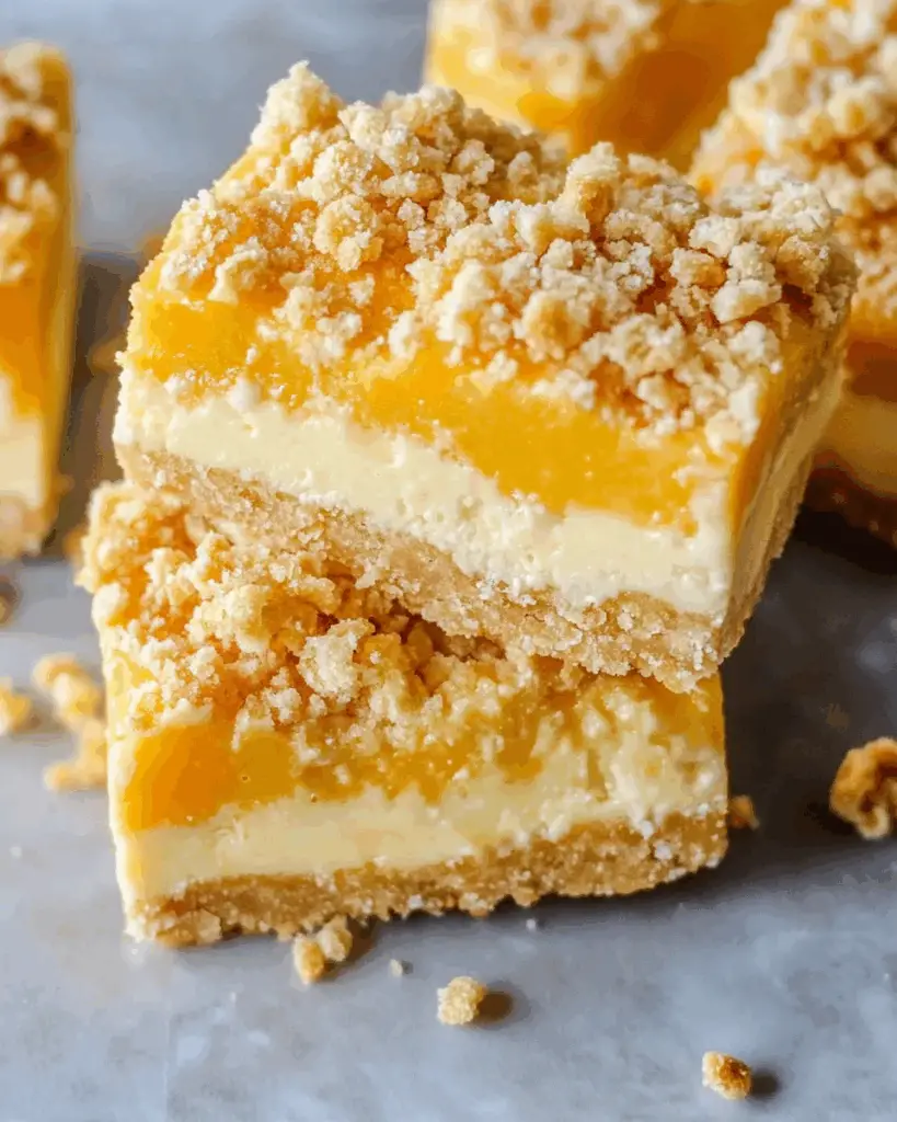 Cookie Coated Mango Lassi Frozen Yogurt Bars