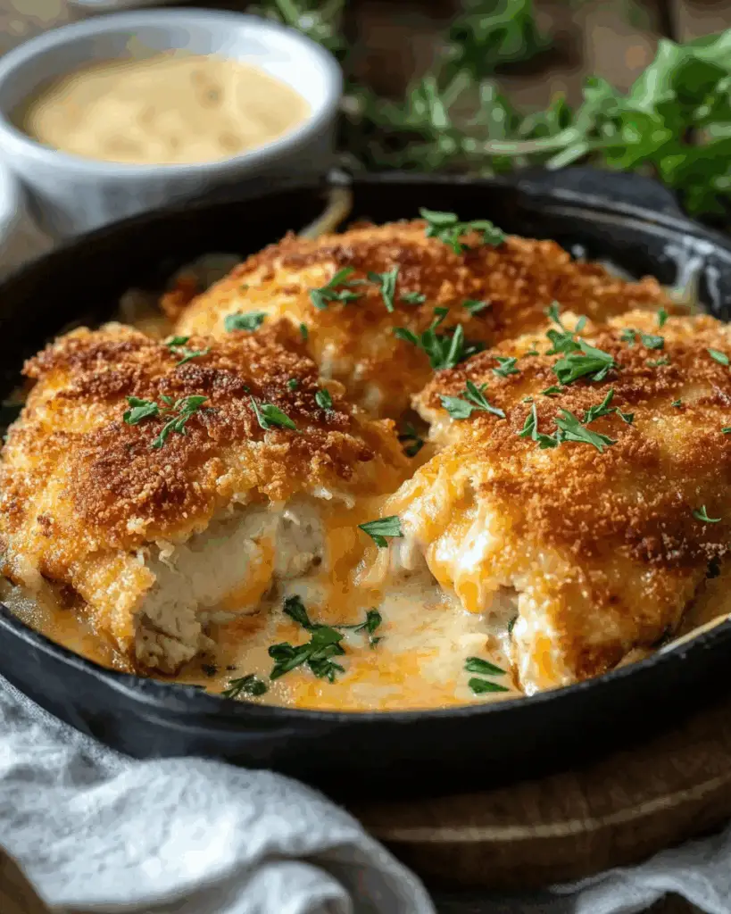 Crispy Cheddar Chicken