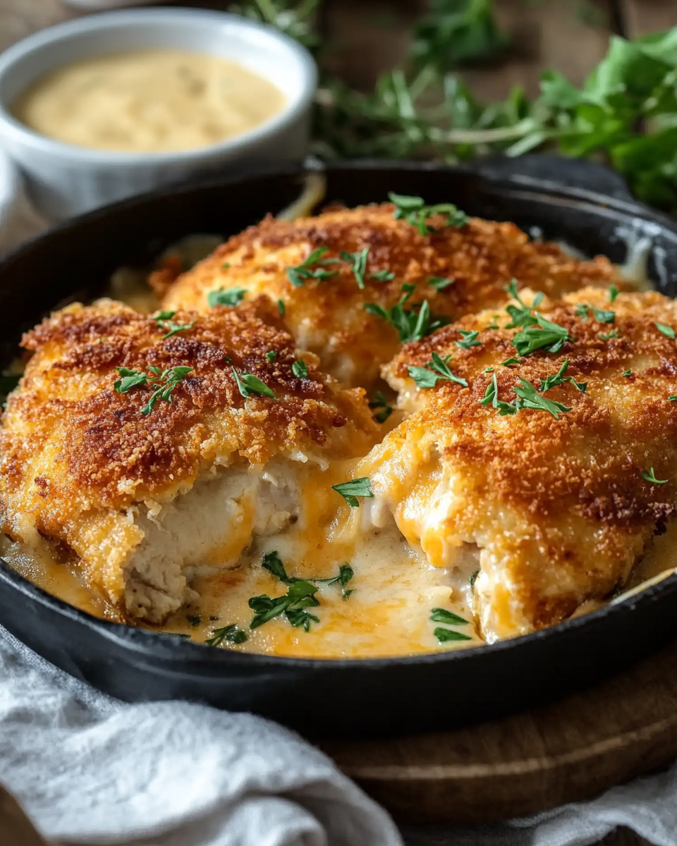 Crispy Cheddar Chicken