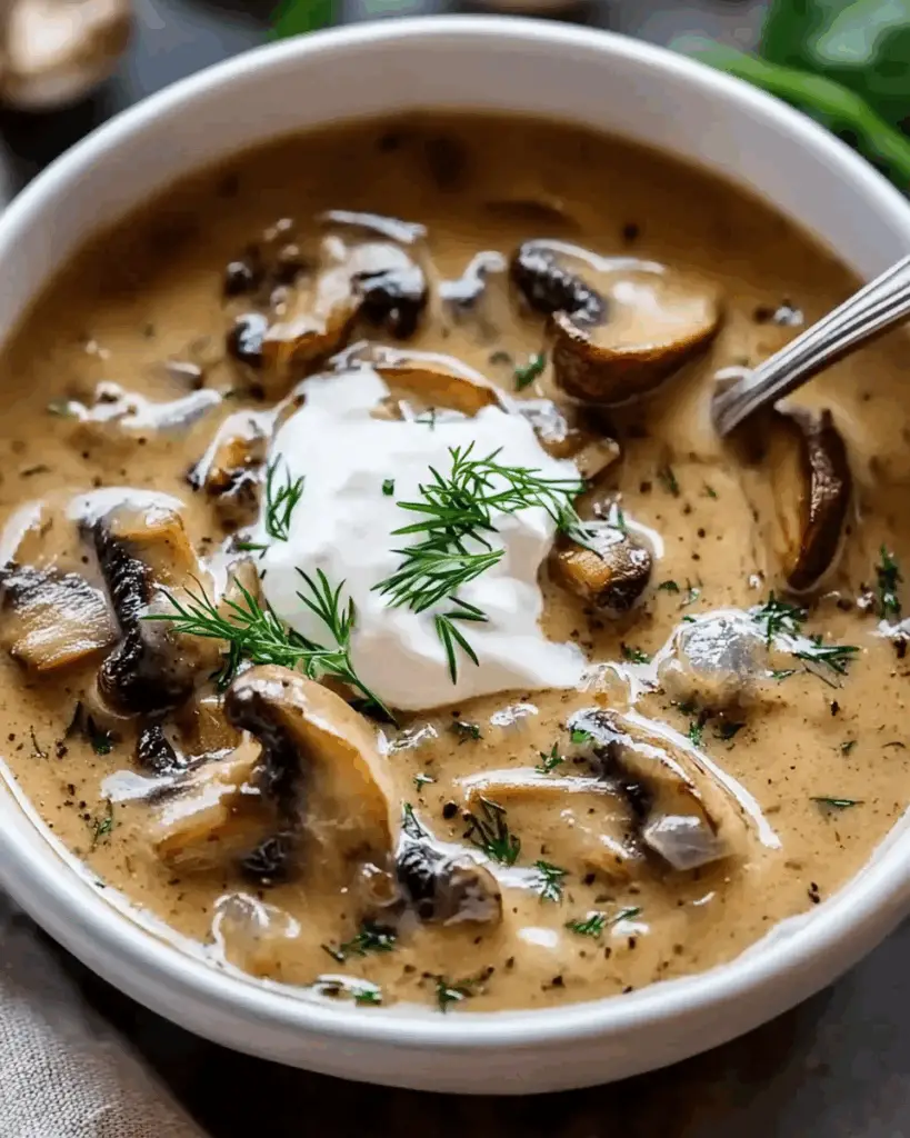 Hungarian Mushroom Soup