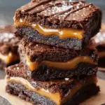 Caramel Swirl Brownies