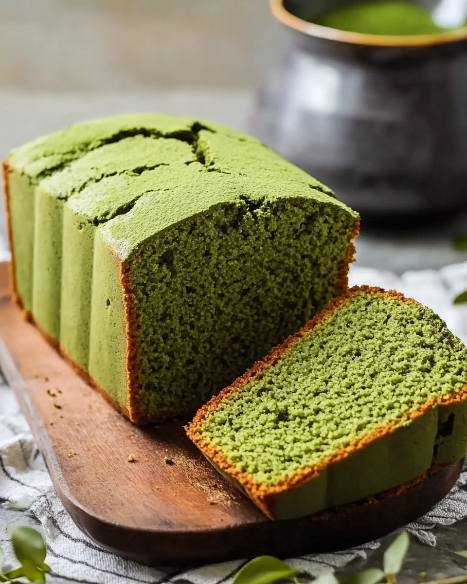 Matcha Pound Cake