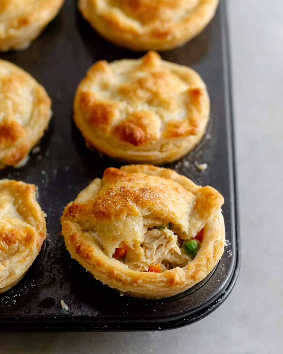 Muffin Tin Chicken Pot Pies