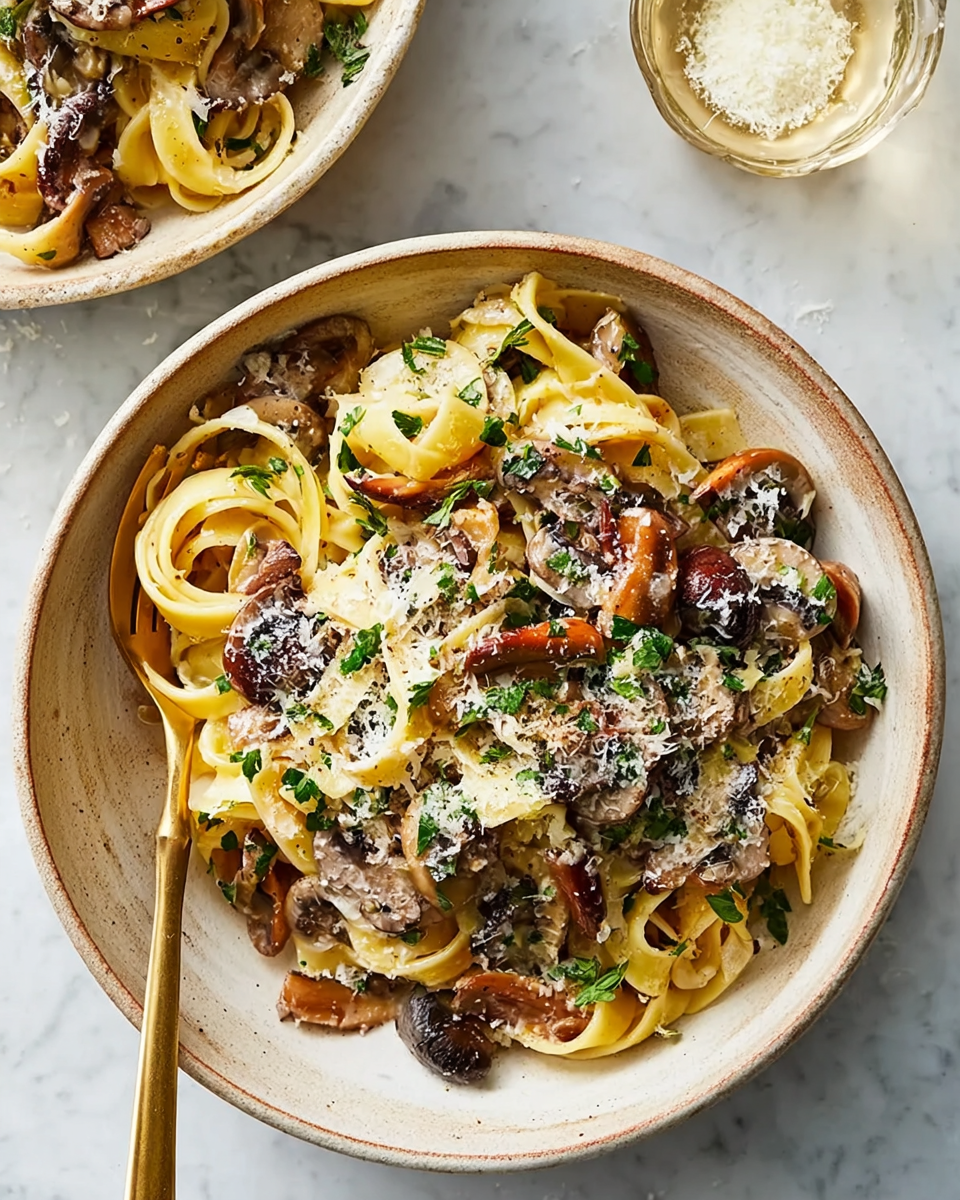 Mushroom Pasta