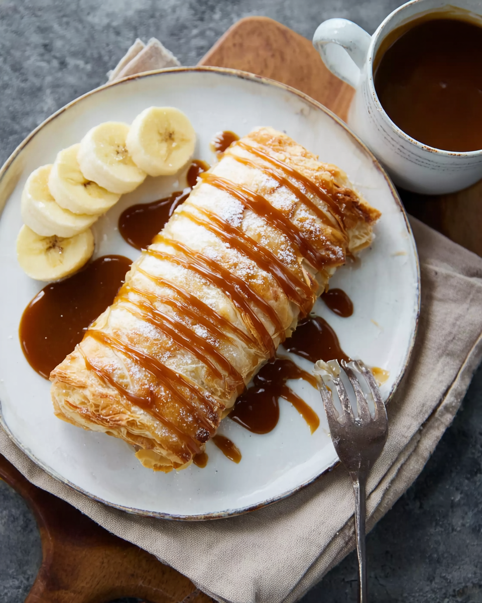 Puffed Bananas and Caramel