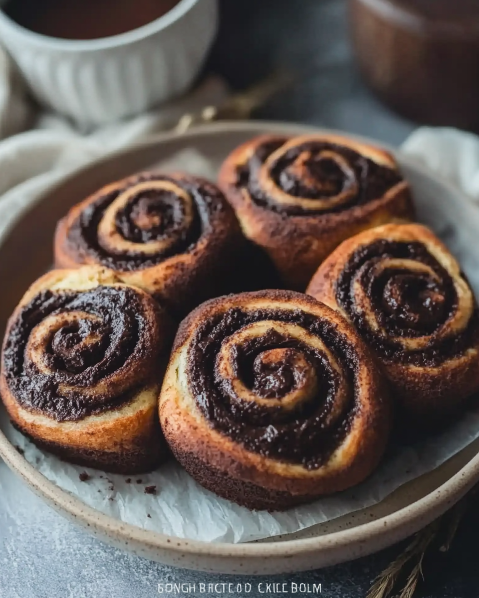 Sourdough Double Chocolate Babka Rolls