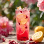 Refreshing Hibiscus Rose Spritz