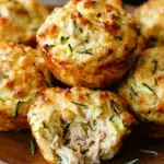 Chicken, Cheese, and Zucchini Muffins