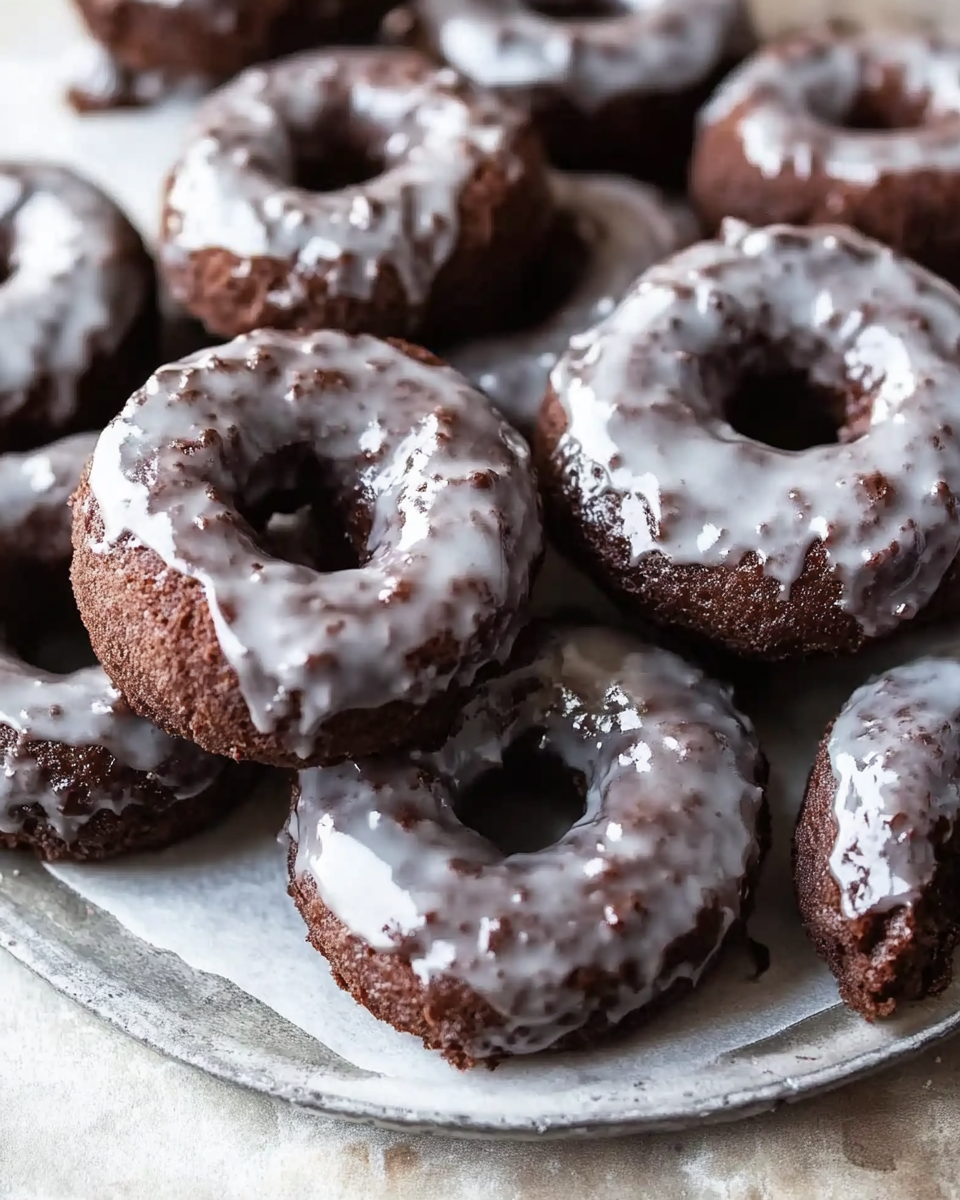 Chocolate Old-Fashioned Donuts