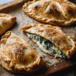 Ricotta and Spinach Calzones