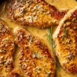 Rosemary Garlic Butter Pork Chops