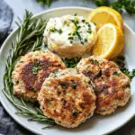 Rosemary Lemon Chicken Patties