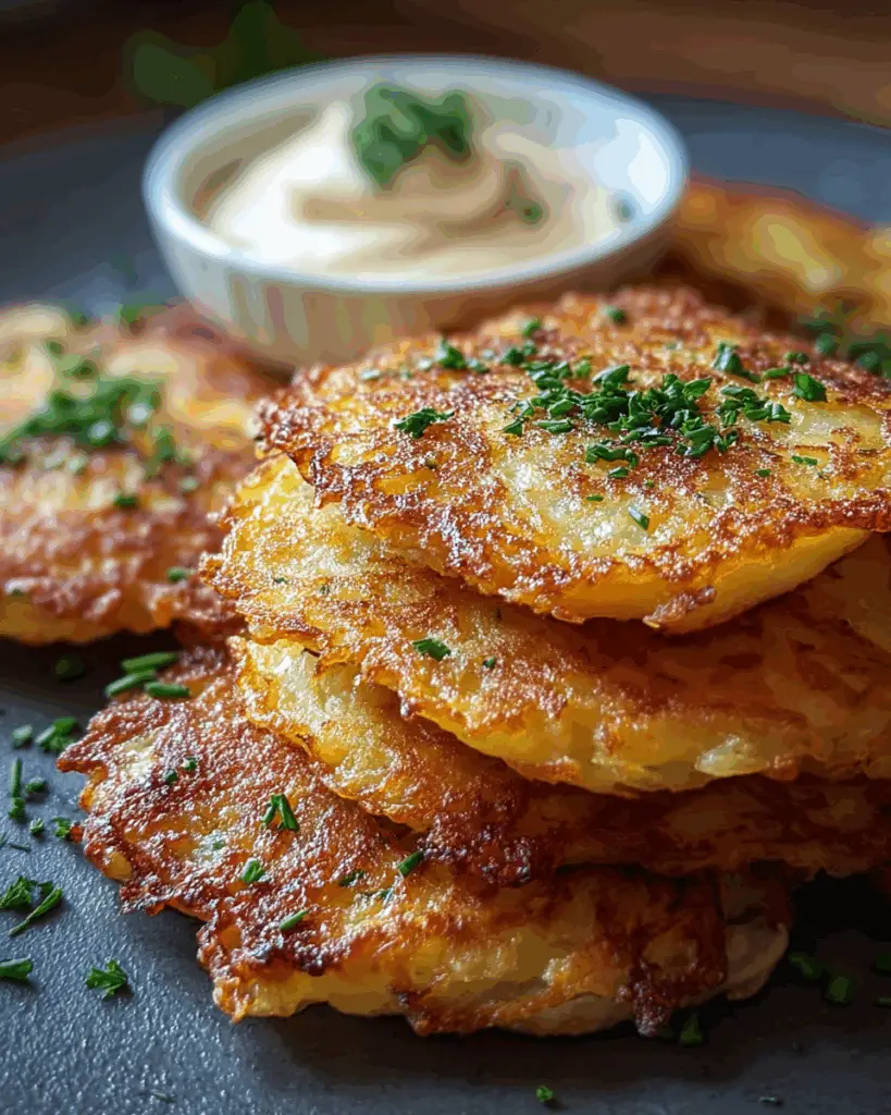 Buttery German Potato Pancakes