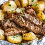 Garlic Butter Steak and Potato