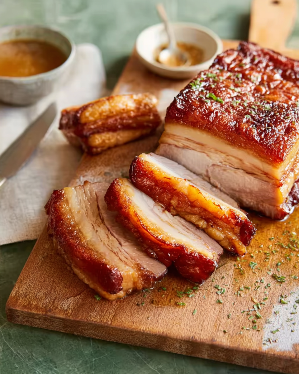 Air-Fryer Pork Belly