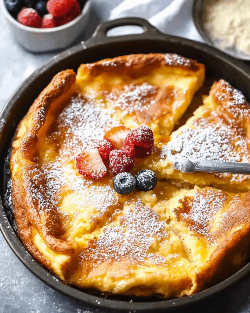 Baked German Pancake