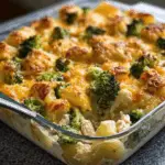Baked Potato, Chicken, and Broccoli Casserole