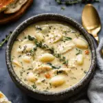 Creamy Garlic Chicken Gnocchi Soup