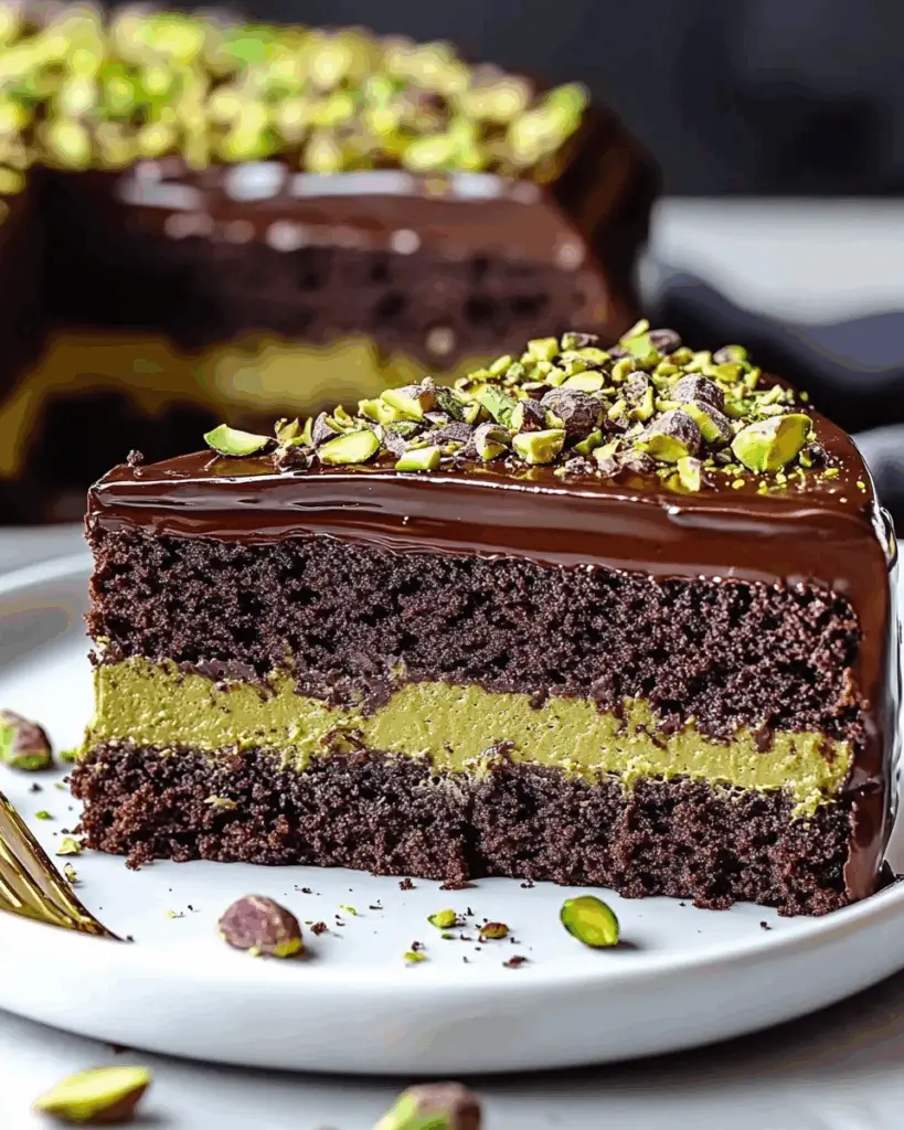 Dubai Chocolate Cake