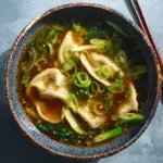Gyoza Soup (Japanese Dumpling Soup)