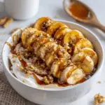 High-Protein Caramelized Banana Bowl