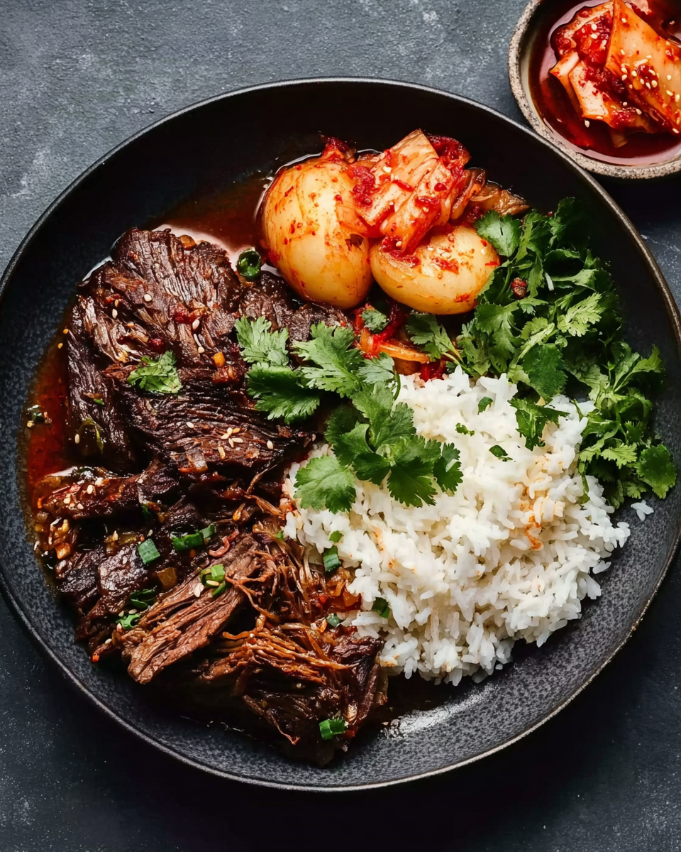 Korean Style Pot Roast