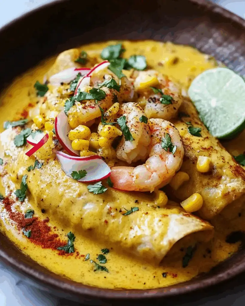 Shrimp Enchiladas