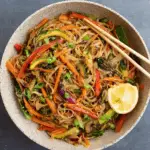 Veggie Teriyaki Stir-Fry with Noodles