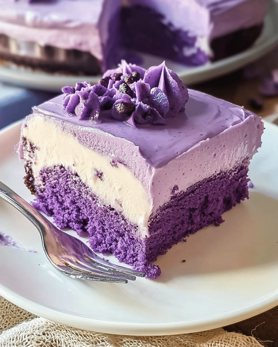 Ube Tres Leches Cake