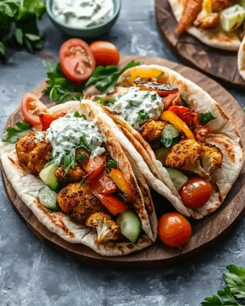 Vegan Cauliflower Gyros