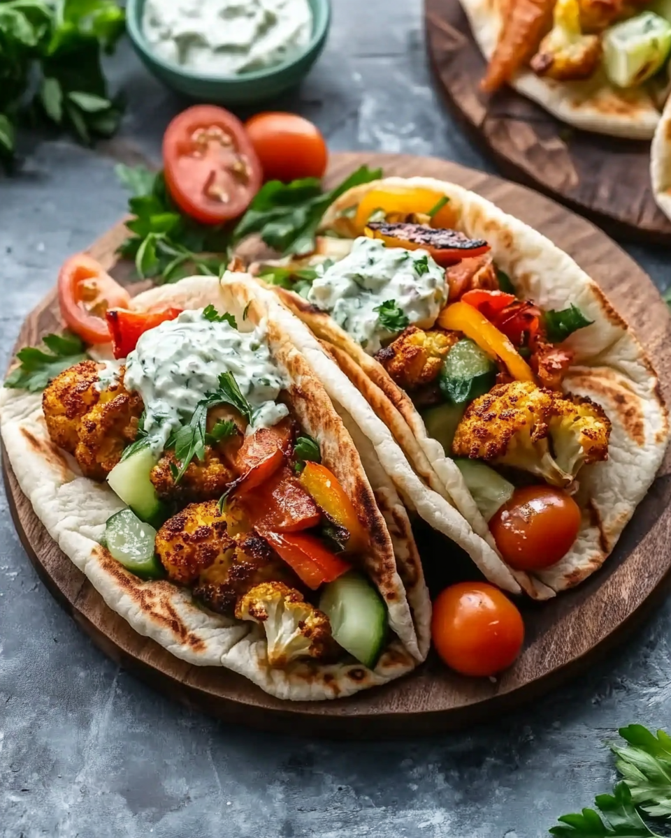Vegan Cauliflower Gyros