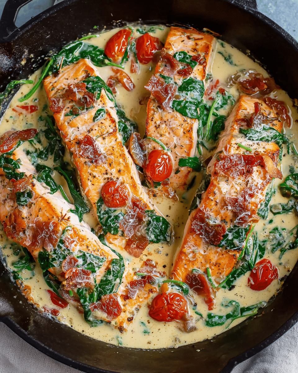 Creamy Tuscan Salmon