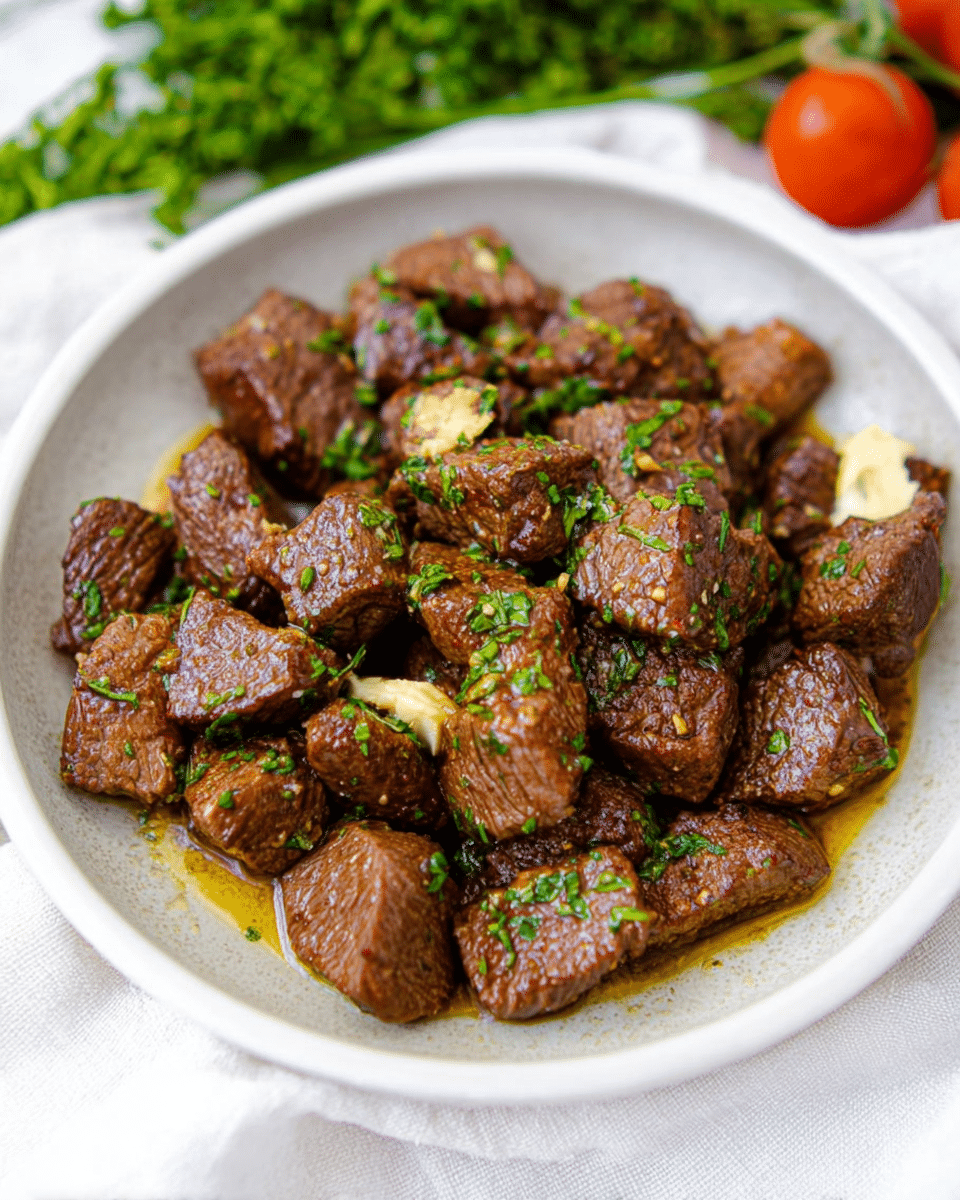 Instant Pot Garlic Butter Steak Bites