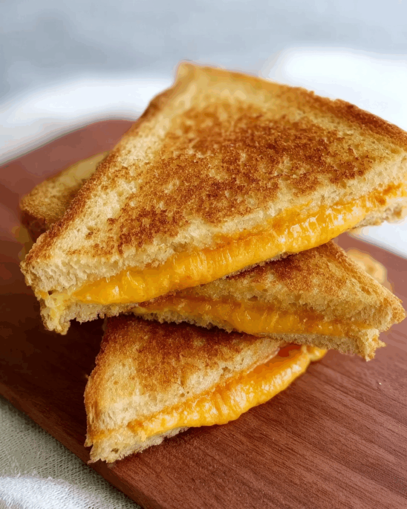 Microwave Grilled Cheese