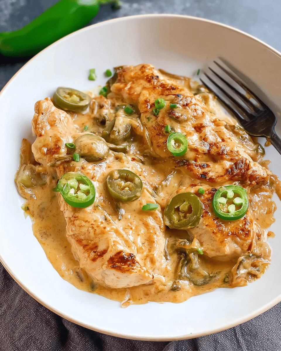 Cheesy Jalapeño Chicken