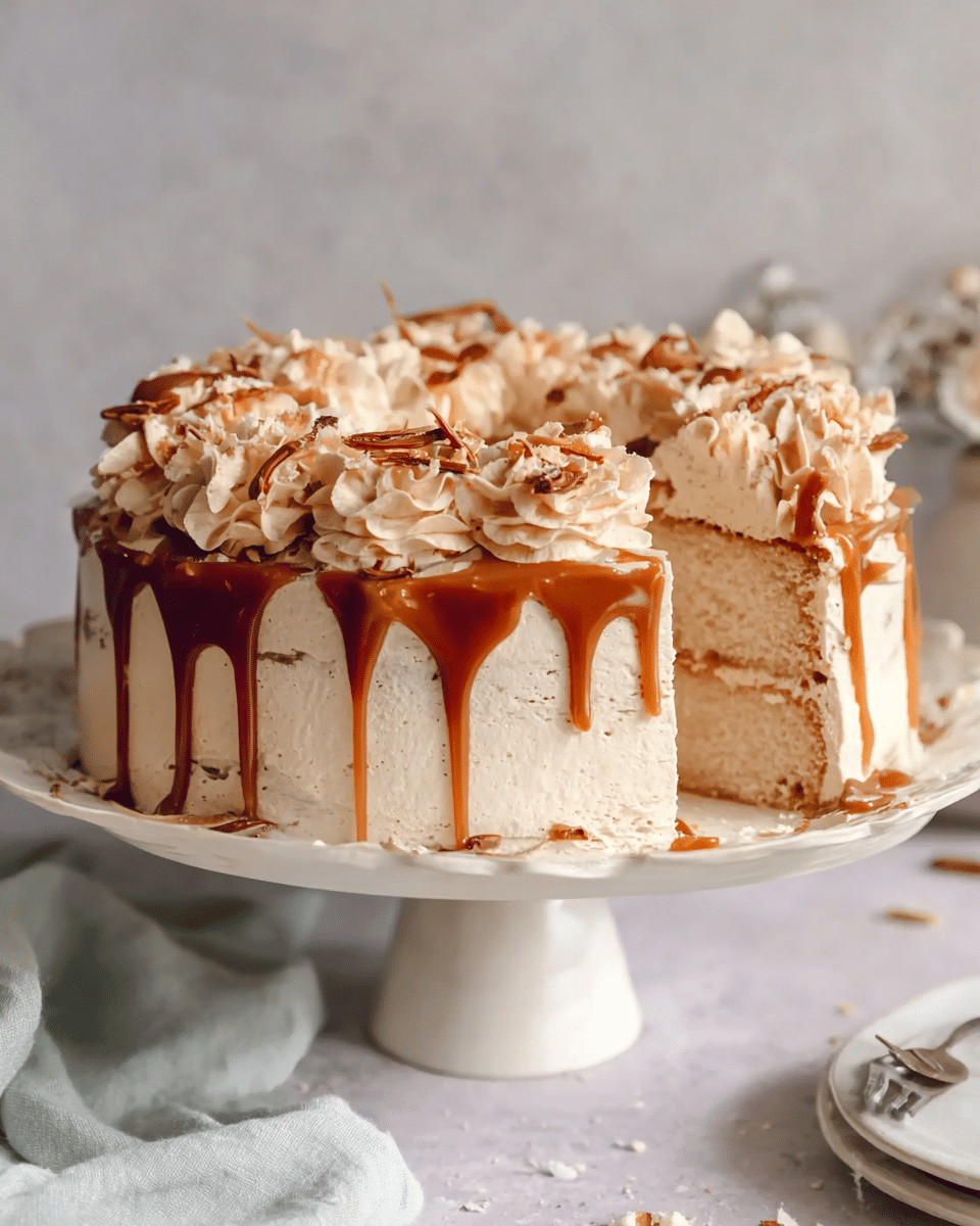 Caramel Cloud Cake