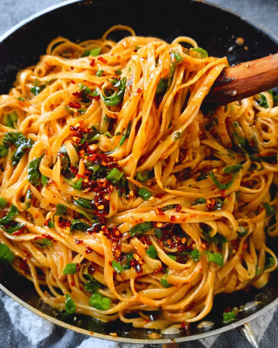 10-Minute Chilli Garlic Noodles