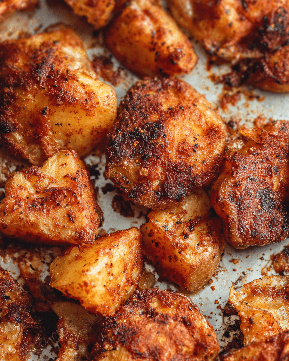 Crispy Spiced Potatoes