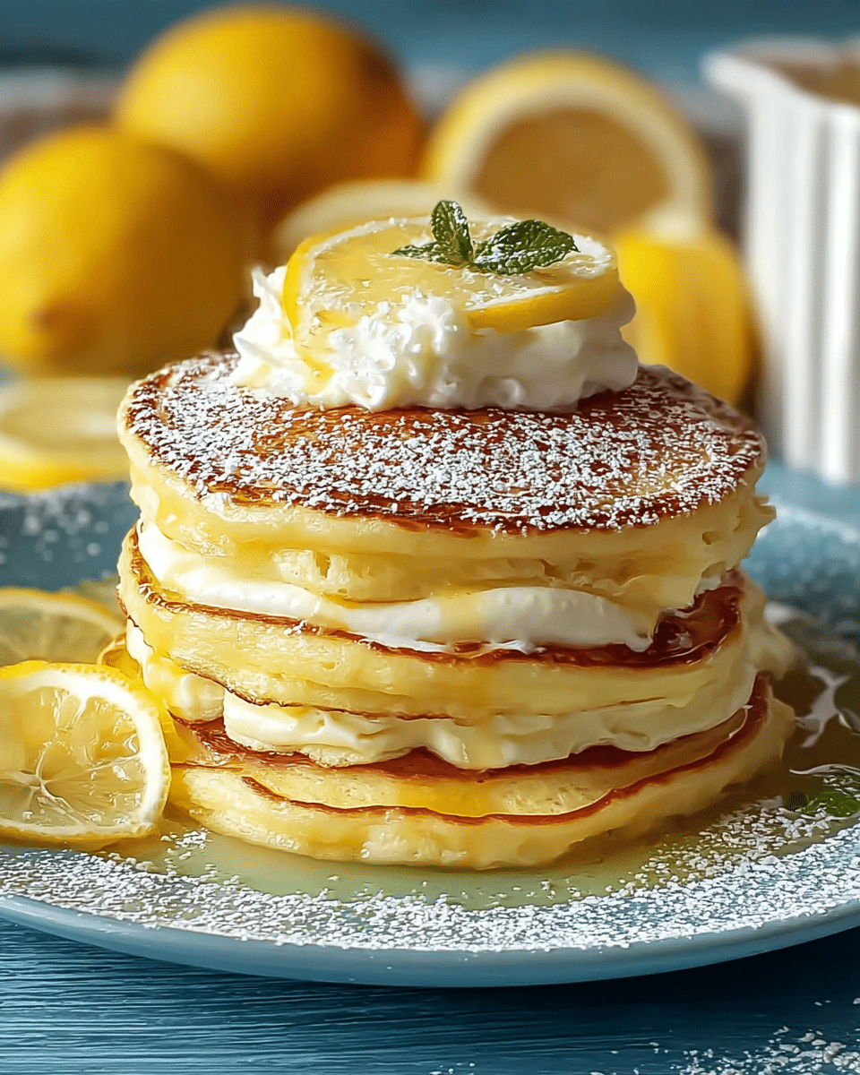 Lemon Ricotta Pancakes