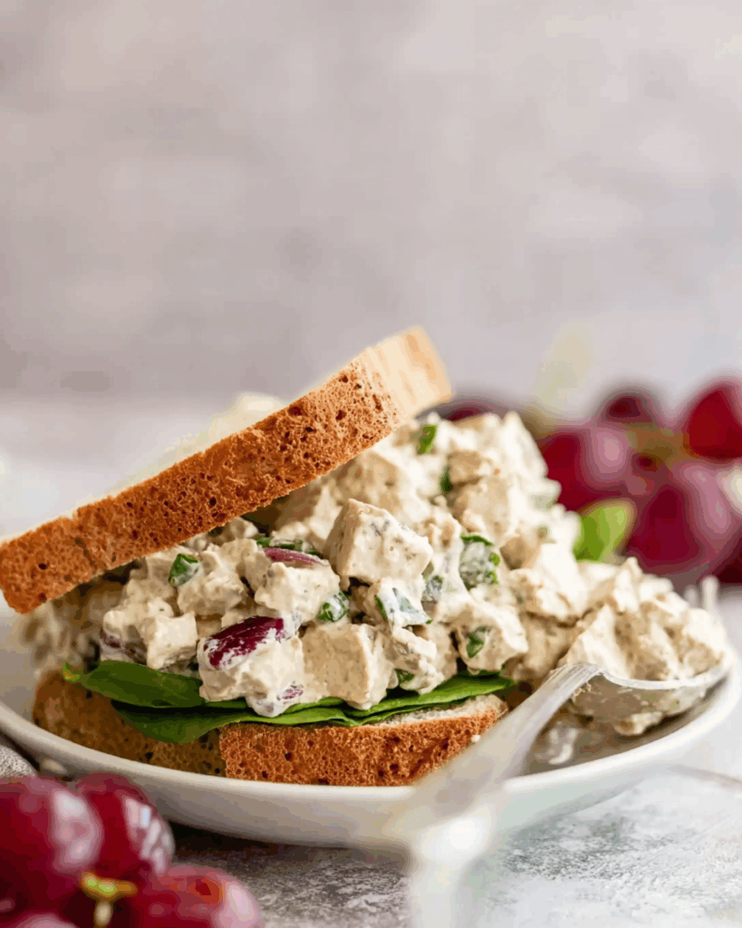 Vegan Chicken Salad Sandwiches