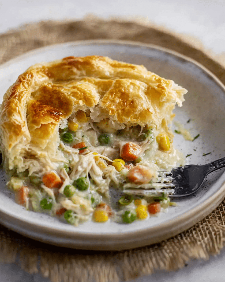 Dutch Oven Chicken Pot Pie