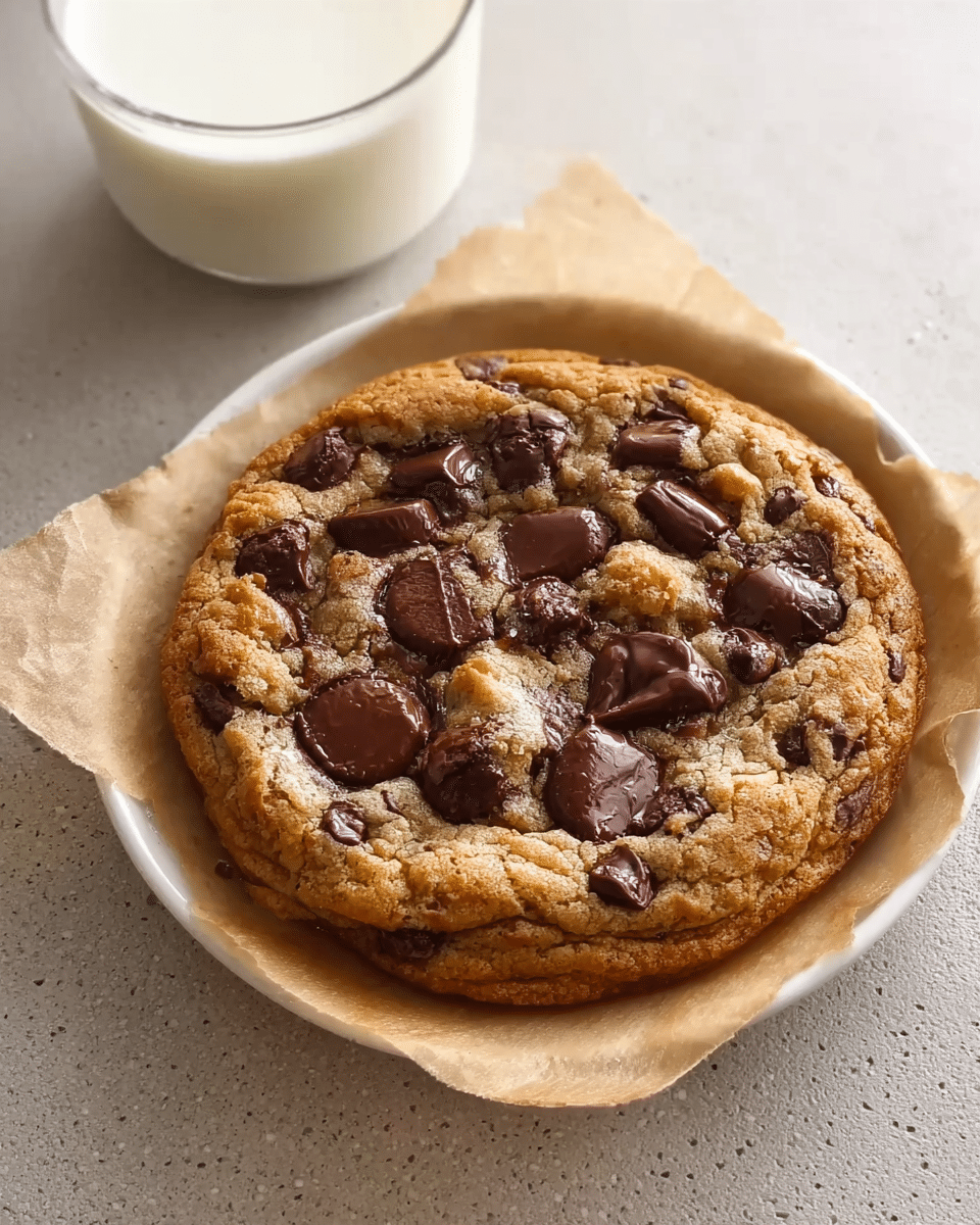 Single Serve Chocolate Chip Cookie