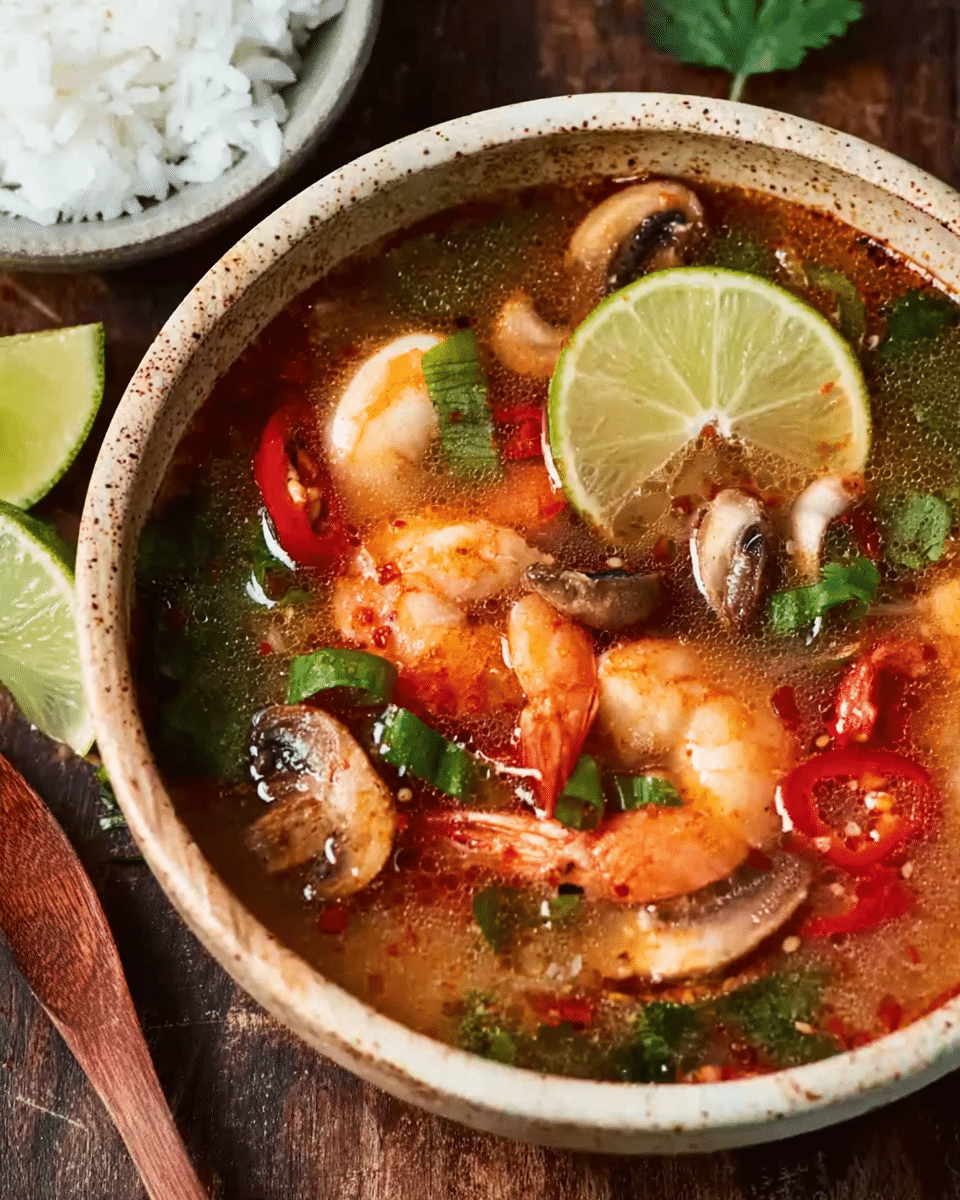 Tom Yum Soup (Tom Yum Goong)