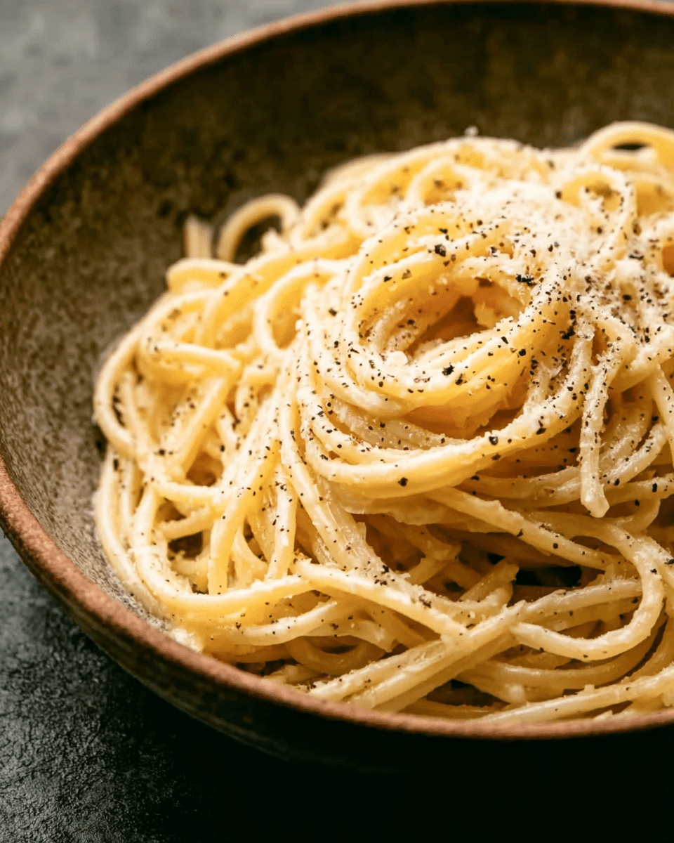 Authentic Cacio e Pepe