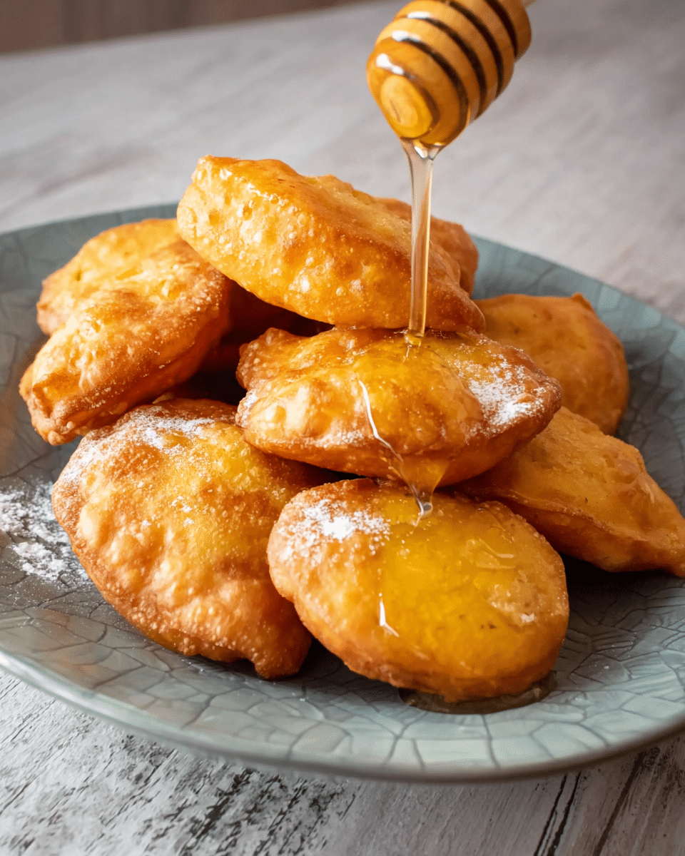 Chilean Pumpkin Sopaipillas with Honey
