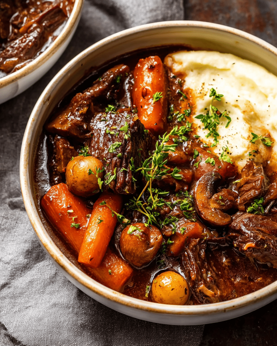 Classic Beef Bourguignon