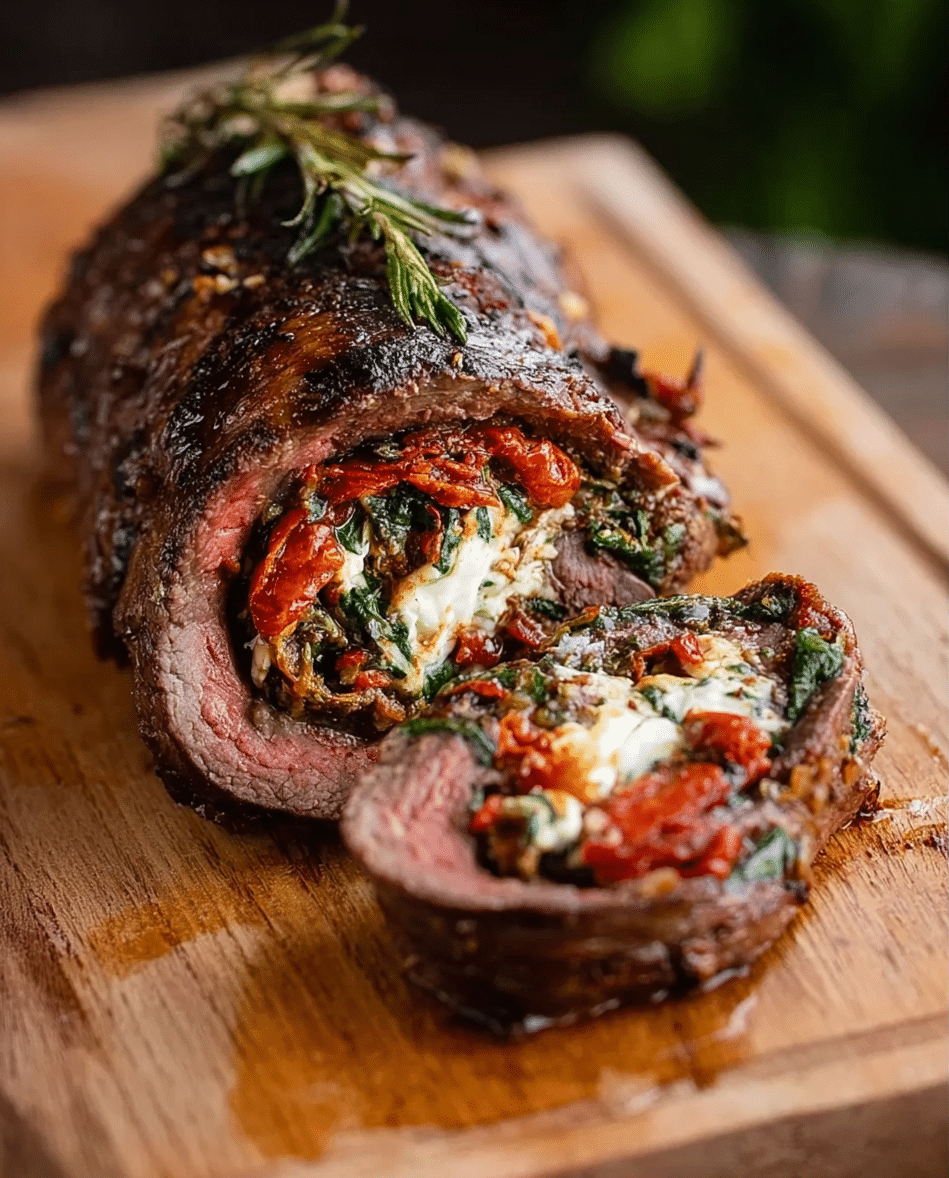 Italian Stuffed Flank Steak