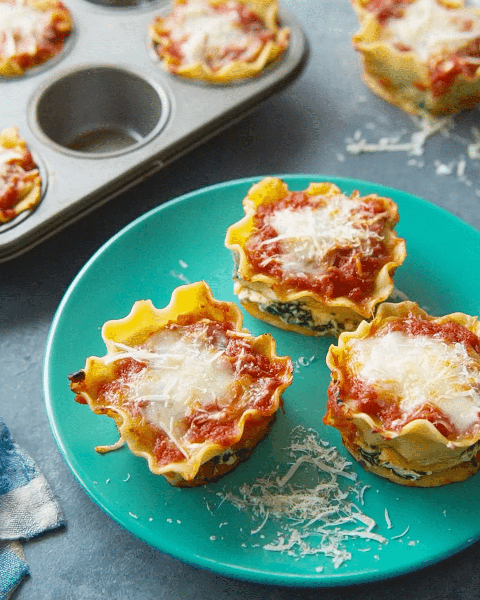 Mini Lasagna Cups