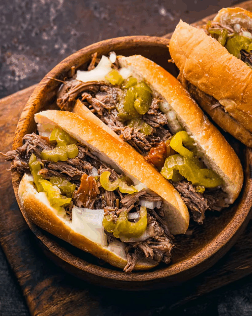 Slow Cooker Italian Beef