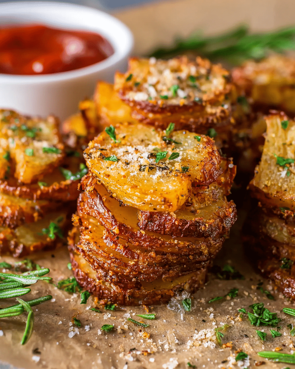Crispy Stacked Potatoes